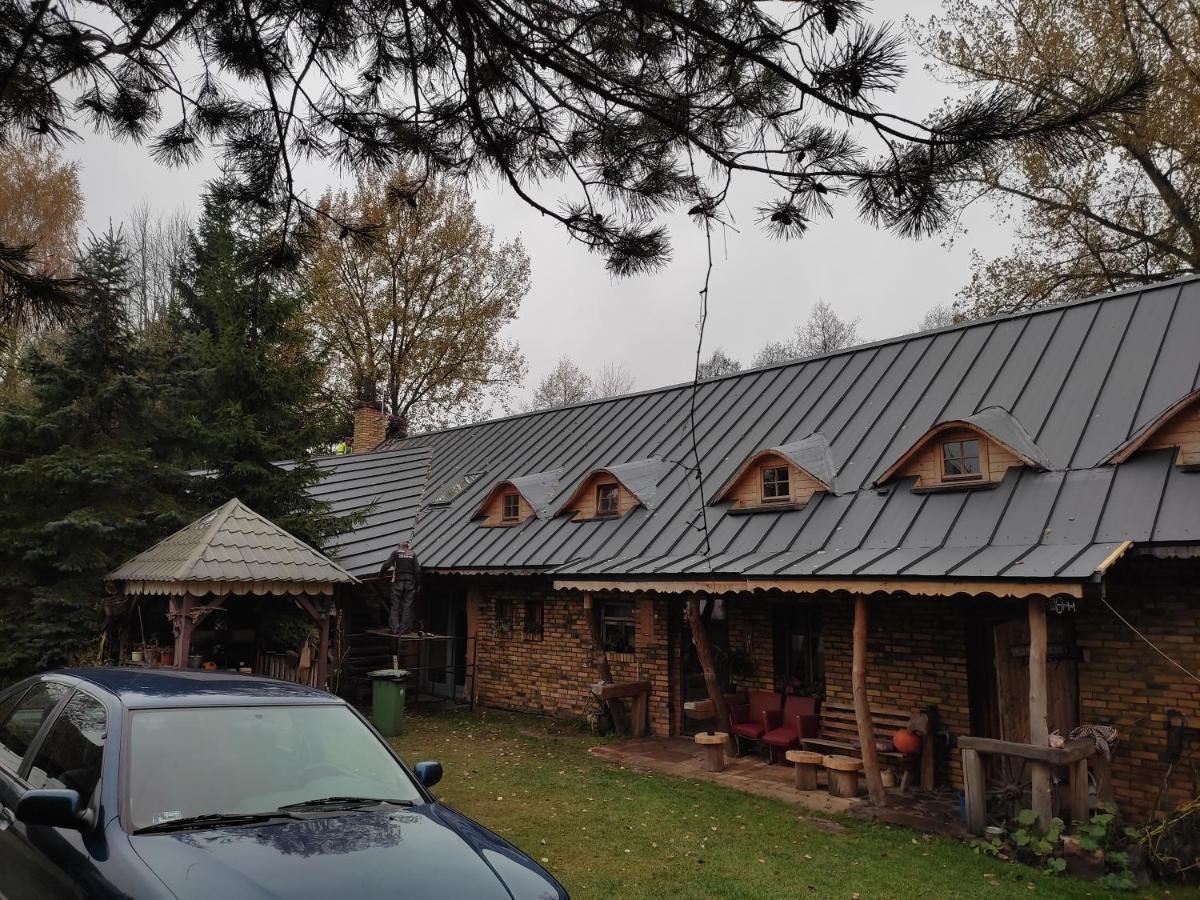 Agroturystyka Kajaki Sauna Pierogi Bakalarzewo Exteriör bild